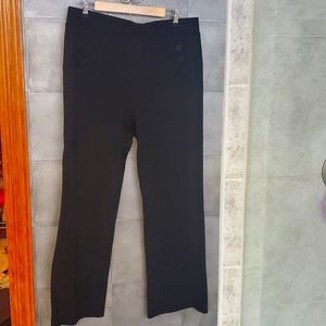 🕶 Betabrand black  straight-Leg Classic Dress  Yoga Pant size petite XL